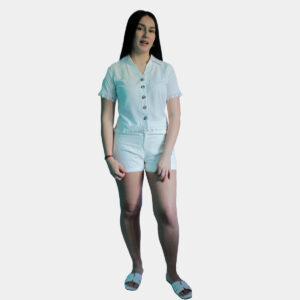 Chemisier-femme-chemisier-en-coton-pour-femme-pantalon-court-femme-Short-femme-en-coton