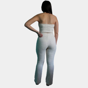 haut-femme-fait-main-haut-tour-de-cou-haut-à-manches-zéro-haut-en-coton