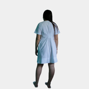 robe-en-coton-robe-en-coton-pour-femme-robe-d'été-robe-à-manches-courtes
